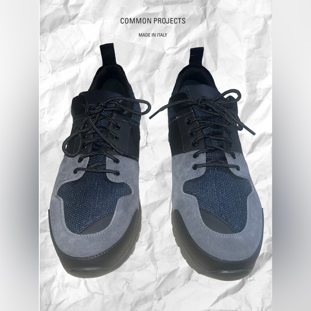 Common Projects Track Technical Dark Grey Sneakers
